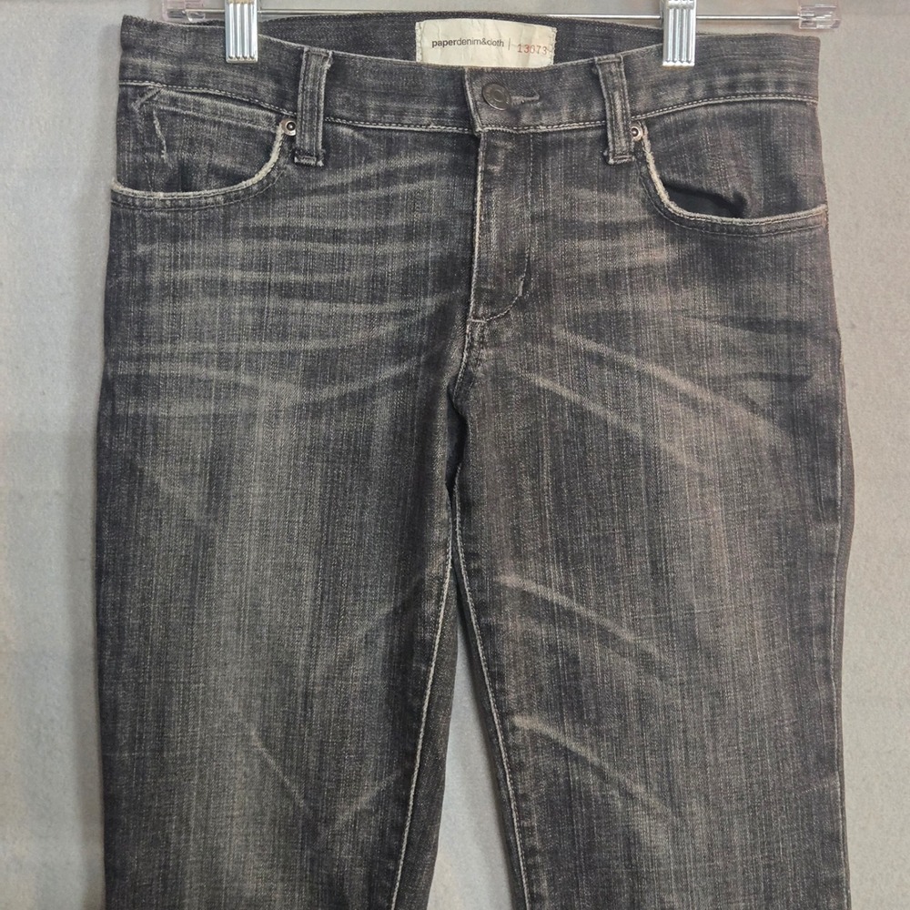 Paper Denim & Cloth Derek Bootcut Jeans Women's Size 26 Dark Wash Stretch